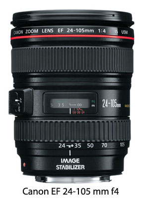 Canon EF 24-105mm f/4.0 lens