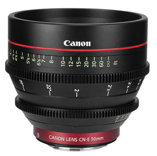 Canon 50mm Prime Cinema Lens