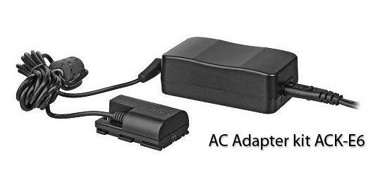 AC Adapter kit ACK-E6