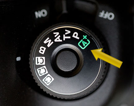 Canon 5D Mark III Mode Dial