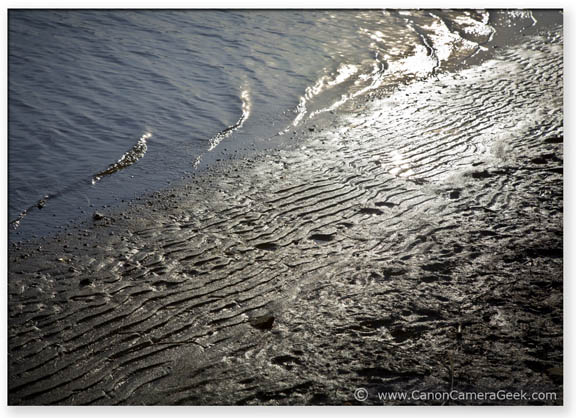 rippled mud pattern