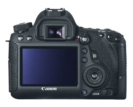 Canon 6D LCD Screen and Rear Camera Controls