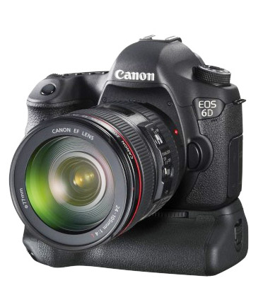 Photo of Canon 6D With Battery Grip Attached