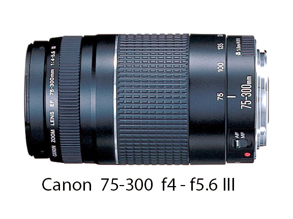 Canon 75-300 f4 - f5.6 Zoom Lens