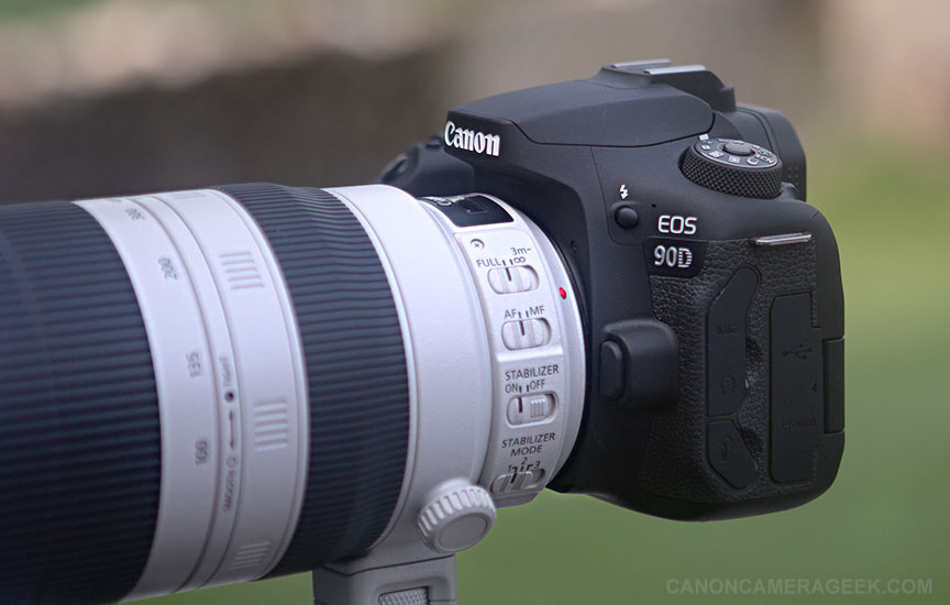 Canon 90D with 100-400 Lens