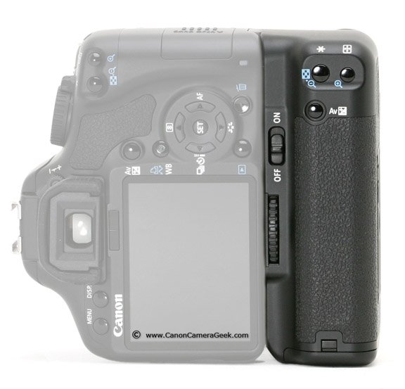 Canon Battery Grip for Long Shoots and Vertical Compostions