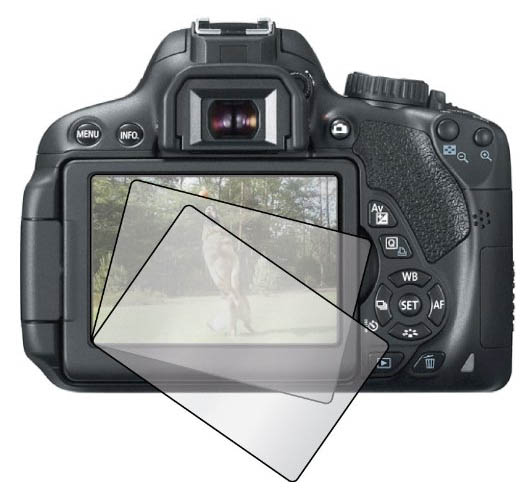 Canon LCD screen protector