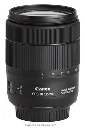 Canon EF-S 18-135mm Lens
