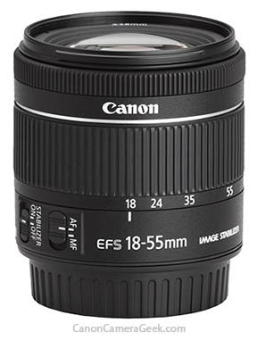 Canon 18-55mm f/4-5.6 kit lens