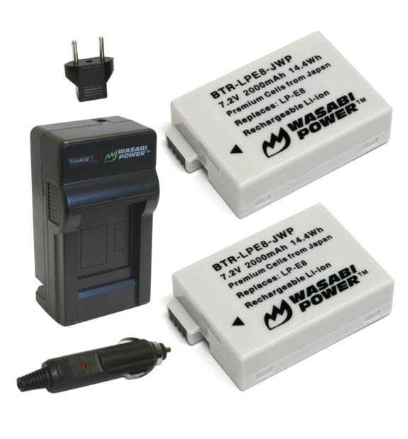 LP-E8 Battery/Charger Substitute
