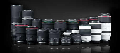 Canon RF and RF-S Lens Line-up