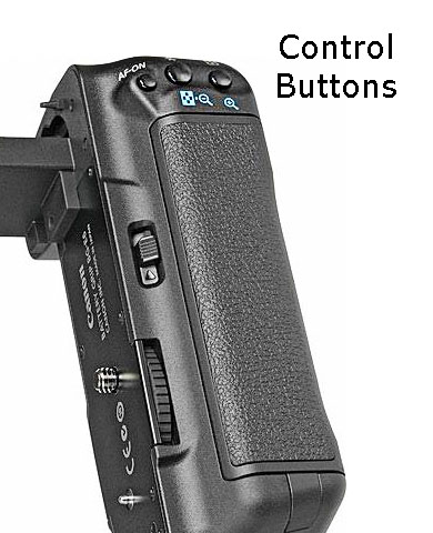 Canon Battery Grip Control Buttons