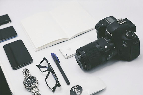 Canon camera still life