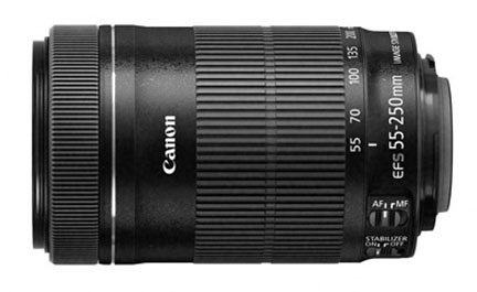 Canon EF-S 55-250mm lens for Canon 70D camera