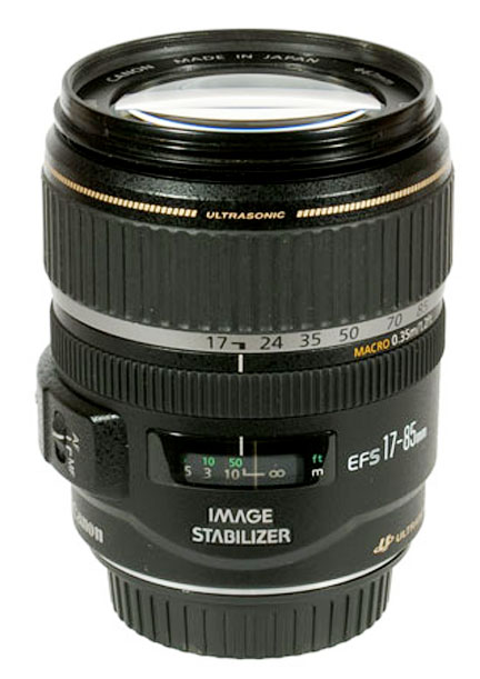 Photograph of a Canon EF-S lens