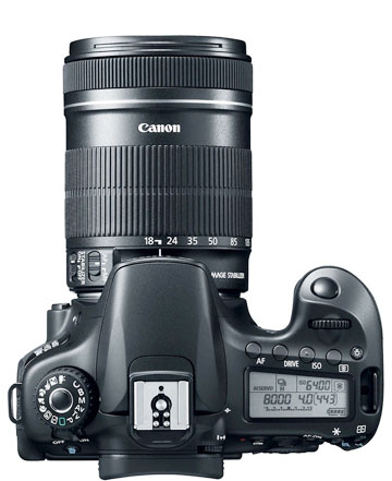Canon EOS 60D With 18-135mm Lens Attached