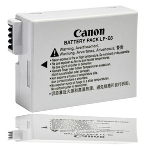 Canon EOS Rebel T3i Battery