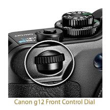 Canon g12-front dial control