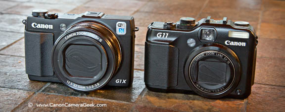 Canon G1x Mark II vs Canon G11