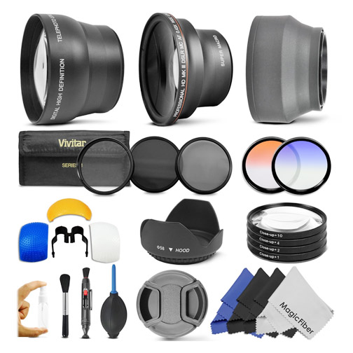 Canon lens and cleaning accessory kit