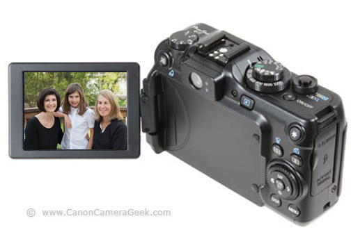 Canon Powershot G11 Articulating LCD Screen