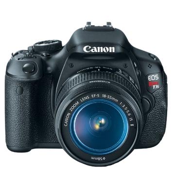 Canon Rebel 3ti Camera Front view