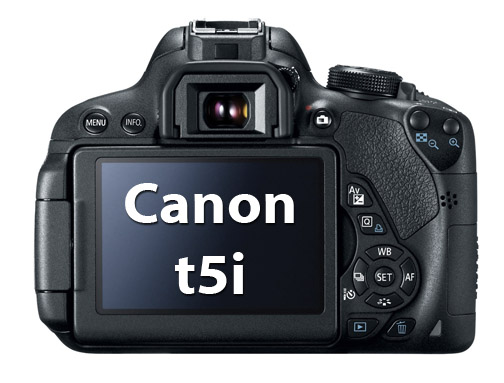 Canon Rebel t5i Entry-level DSLR