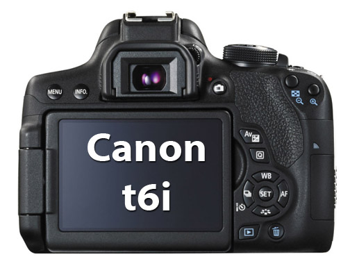 Canon Rebel t6i