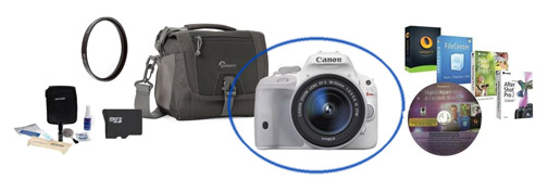 Canon SL1 Camera Bundle