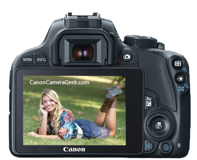 Canon SL1 LCD Screen