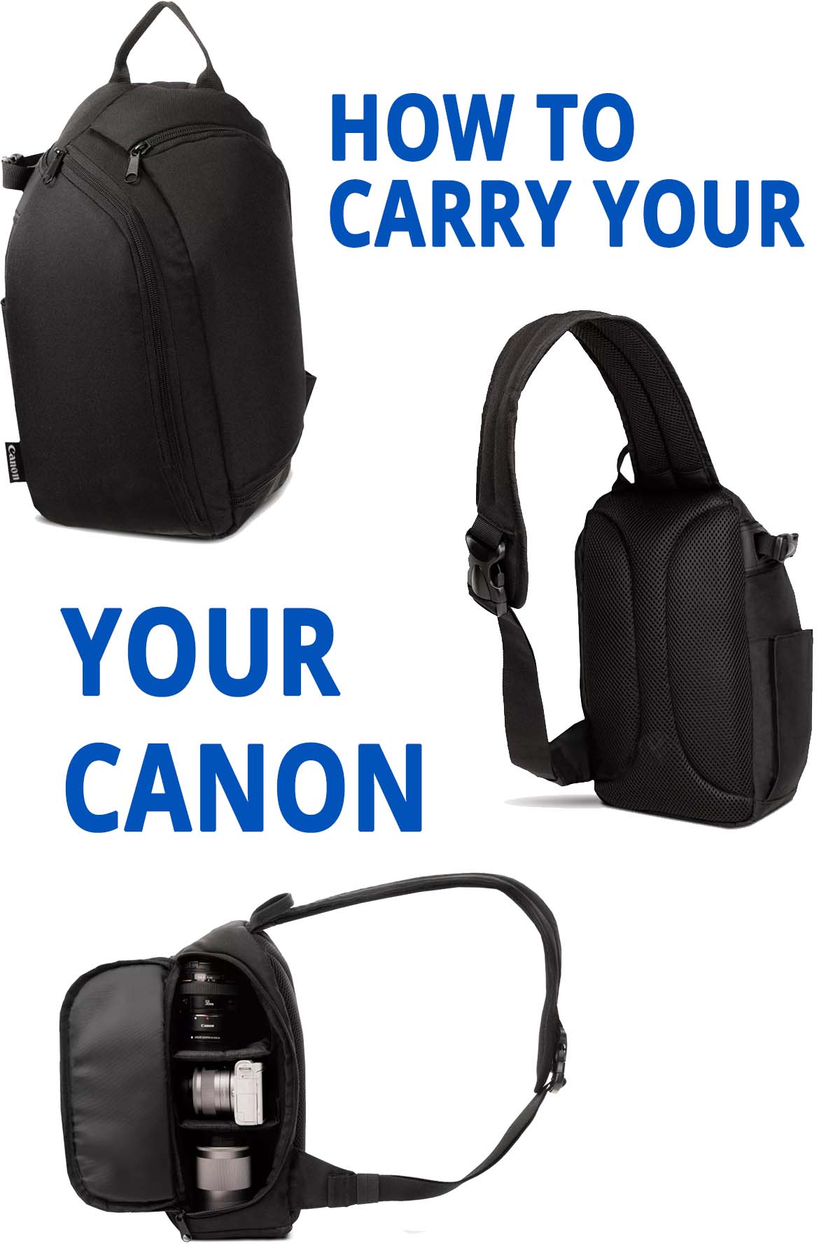 Canon sling bags on Pinterest