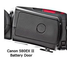 Canon Speedlite 580EX II Battery Door