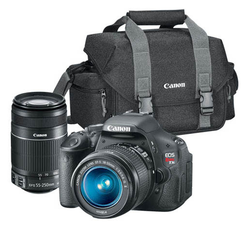 Typical Canon DSLR Camera Bag