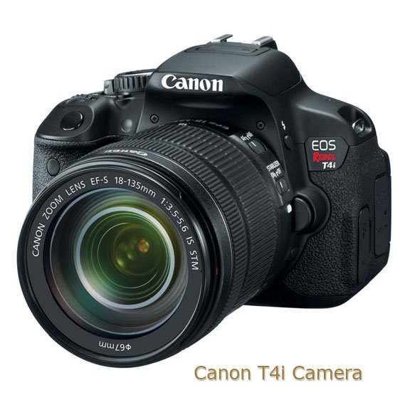 Canon T4i Camera - Front view