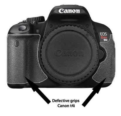 Canon T4i - Recalled Defective Grips