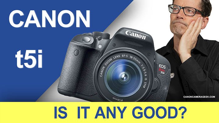 Is it worth buying. Read this about the Rebel t5i before you get one. Find out if the Canon t5i is any Good.