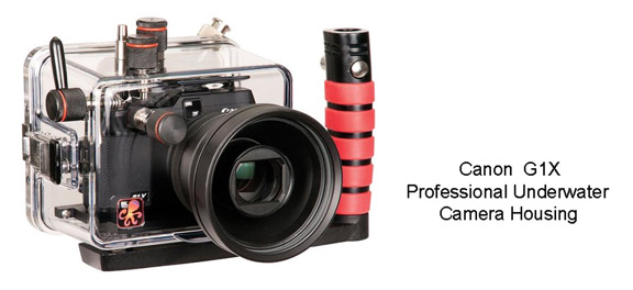 Canon waterproof camera housing