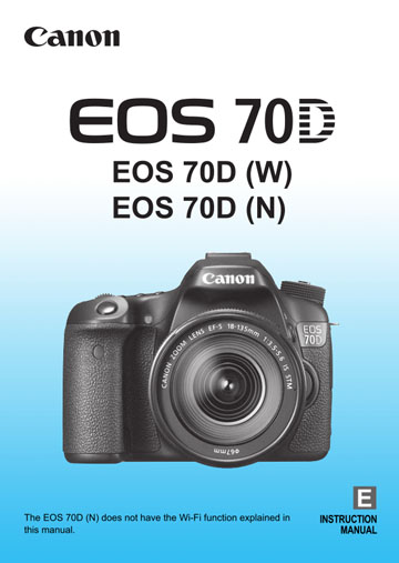 It may not be exciting to read, but it's full of very useful, valuable information.  Here is the free pdf download for the Canon 70D manual