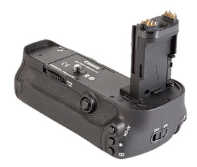 Diagonal View of Canon Battery Grip BG-E11