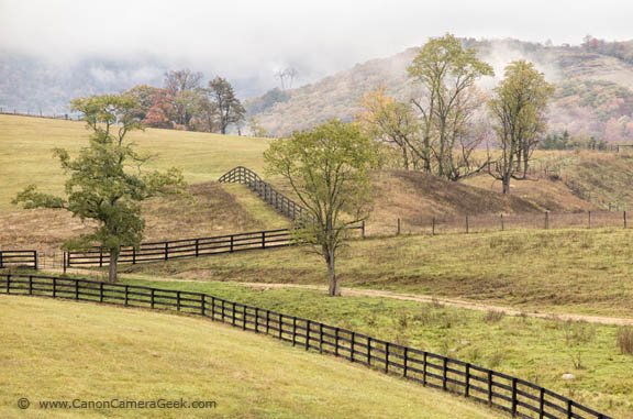 West Virginia countryside.