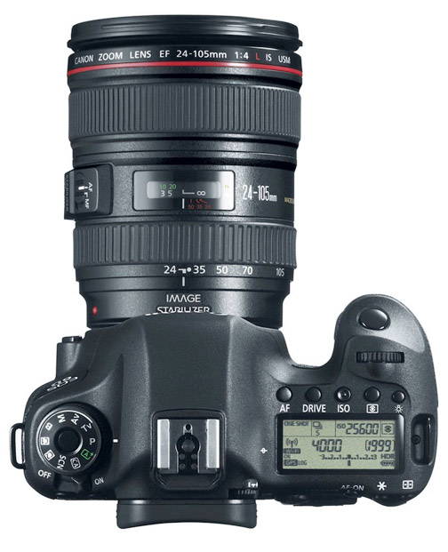 EOS 6D With 24-105 Lens Attached