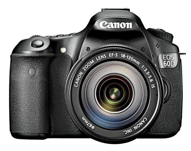 Front view of Canon 60D