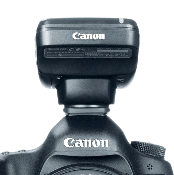 Front View of Canon Speedlite Transmitter ST-E3-RT