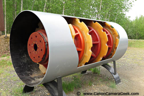 Alaskan Pipeline Cleaning Pig