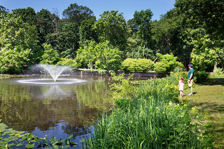 Glen Lake fountain Pitman NJ