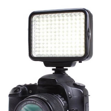 Lighting Accessories - LED Panel for Canon T3i Hot Shoe-Mount