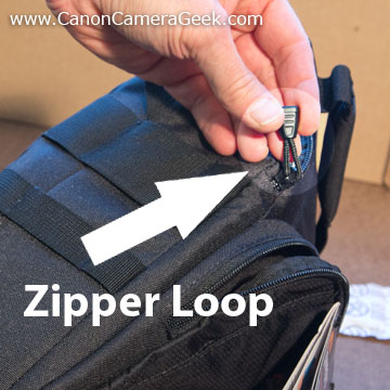 loops on zipper