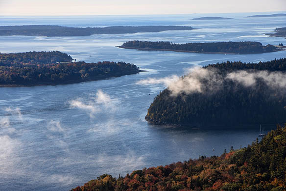 View from Acadia Mountain