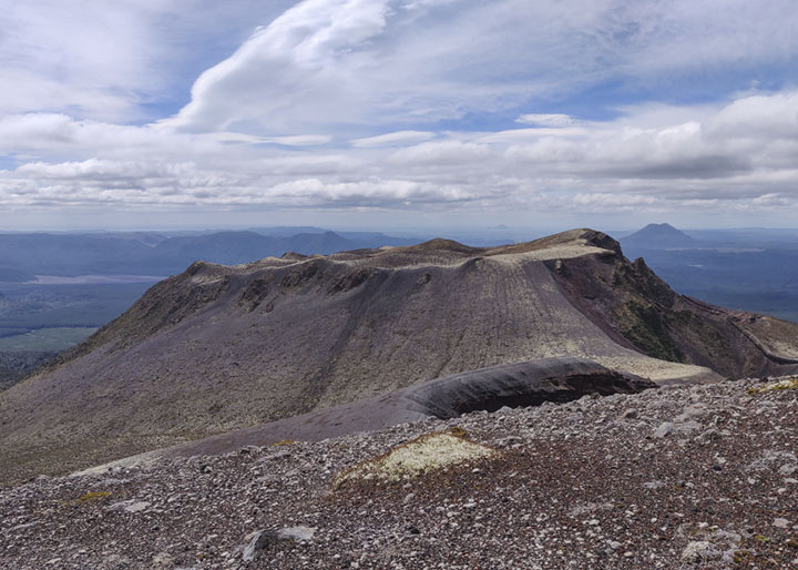 Mt. Tarawera New Zealand