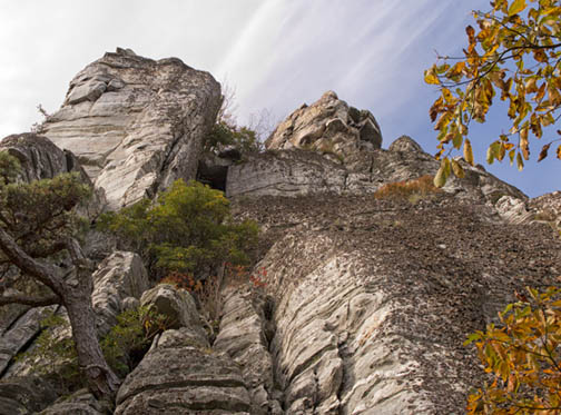 Rocks of Mount Pilot, North Carolina